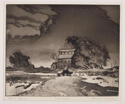 Print, 'flood Rains - State Ix (final; Edition State)' (9 Of 9)