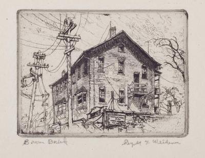 Print, 'brown Brick - State Ii (final; Edition State)' (2 Of 2)