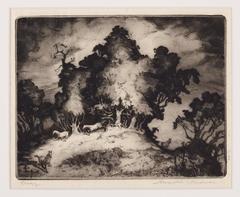 Print, 'elegy - State Xi (final; Edition State)'