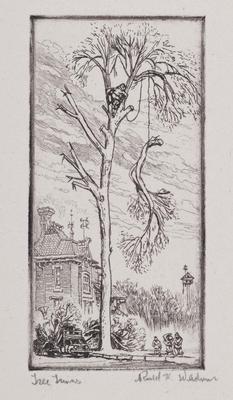 Print, 'tree Trimmers - State Iv (final; Edition State)' (4 Of 4)