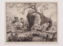 Print, 'The Road Is Rough - State V (Final; Edition State)' (5 Of 5)