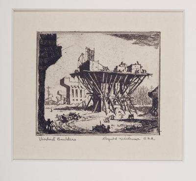 Print, 'viaduct Builders - State I (final; Edition State)' (1 Of  1)