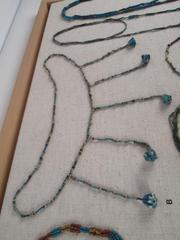 Necklace with Pendants, Faience