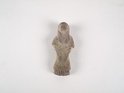 Votive Statuette, Faience
