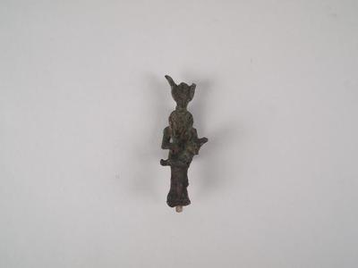 Isis and the Child Horus, Bronze