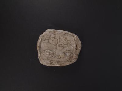 Modern Cast Of Clay Stele, Plaster