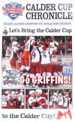 Program, Grand Rapids Griffins Calder Cup Chronicle
