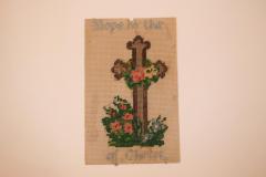 Needlepoint, 'hope In The 'cross' Of Christ'