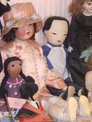 Jointed Composition Doll, 'beauty' In Pink Outfit