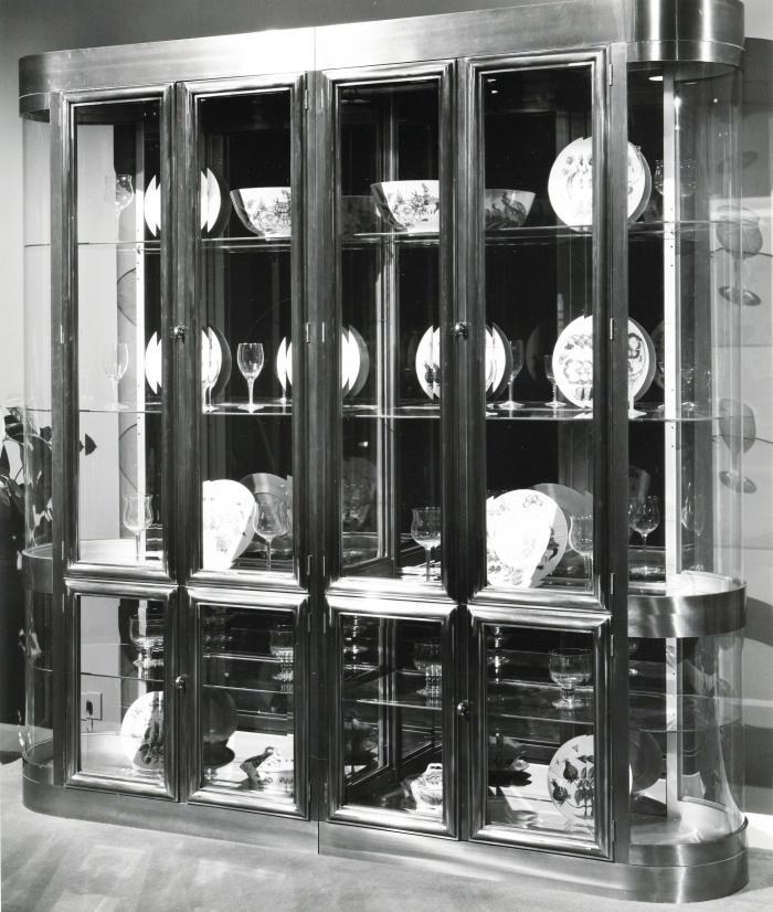 Catalog Advertisement, Mastercraft Furniture Company, Curved China Cabinet