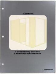 Brochure, Herman Miller, A Problem Solving Innovation of Action Office