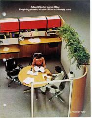 Brochure, Herman Miller, Action Office, Everything You Need To Create Offices Out Of Empty Spaces