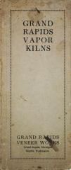 Pamphlet, Grand Rapids Veneer Works, Grand Rapids Vapor Kilns
