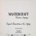 Insert Pages for Sales Notebook, Mastercraft Furniture Company, Original Interpretations in Fine Styling
