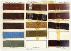 Wood Samples, Fine Arts Furniture Company