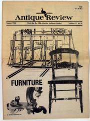 Newspaper, Antique Review, Volume 12 No. 8