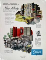Magazine Advertisement, Sligh Furniture Cross Country