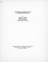 Documents, Personal Papers and Articles by Edward C. Corwin