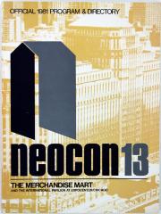Booklet, Neocon 13, Official 1981 Program and Directory