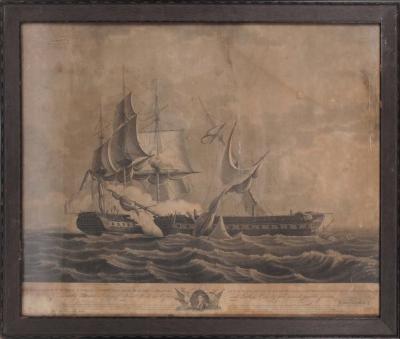 Print, The United States Frigate Constitution