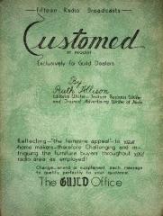 Portfolio, Fifteen Radio Broadcasts, Customed by Request Exclusively for Guild Dealers