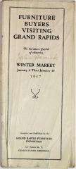 Booklet, Furniture Buyers Visiting Grand Rapids