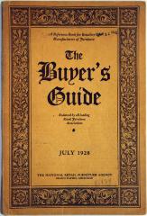 Directory, The Buyers Guide, A Reference Book for Retailers and Manufacturers of Furniture