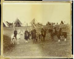 Photograph, Civil War Veterans On Horseback