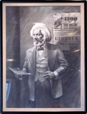 Drawing, Frederick Douglass