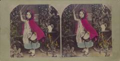 Stereoview, Little Red Riding Hood