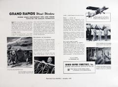 Advertisement Reprint, Grand Rapids Industries Inc., 15 Plants United in Production for the Aircraft Industry