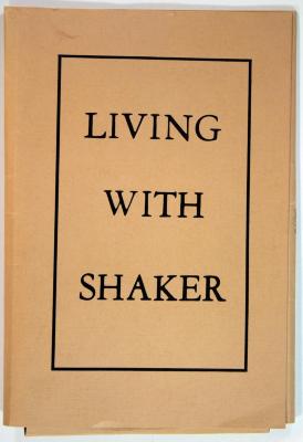 Portfolio with Wood Samples, Living With Shaker