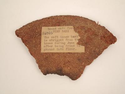 Bread made from Pine Bark, Finland