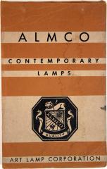 Trade Catalog, Art Lamp Corp., Almco Contemporary Lamps
