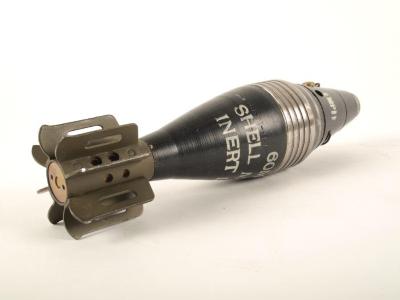 Shell and Container, 60 MM Mortar 