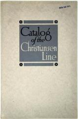Trade Catalog, C. Christiansen Company, Christiansen Line of Manual Training Benches, Domestic Science Tables and Drawing Tables