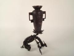 Vase On Dragon Base