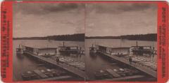 Stereoview of Reed's Lake 