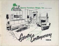 Trade Catalog, Sparta Furniture Shops, Inc., Country Contemporary