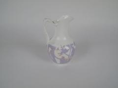 Parian Jug, Raised 'lilac' Design