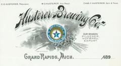 Stationary, Kusterer Brewing Company