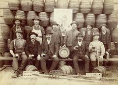 Photograph, Veit And Rathman's Brewery Labor