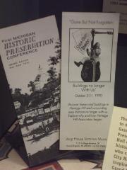 Brochure, First Mich. Historic Preservation Conference