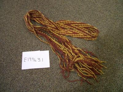Finger Woven Sash