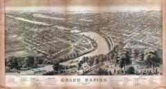 Birdseye Map, Grand Rapids