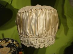 Sleep Cap, Pale Blue Satin