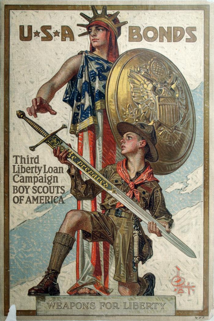 Poster, USA Bonds Third Liberty Loan Campaign