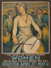 Poster, The Spirit Of Woman-Power, by Paul Honore