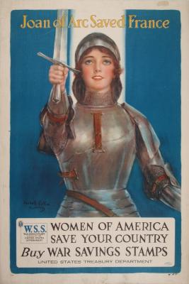 Poster, Joan of Arc Saved France