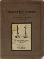 Trade Catalog and Price List, Maxwell-Ray Company, Compo Lamps, Brackets and Fixtures